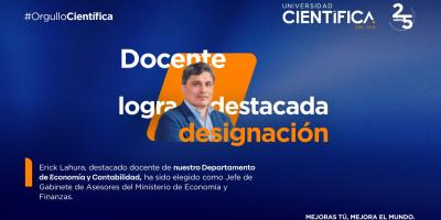 Jefe del Gabinete de Asesores del Ministerio| Universidad Científica Del Sur