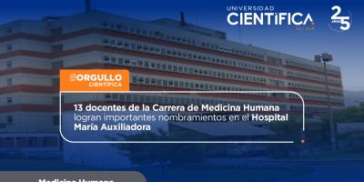 Docentes de Medicina Humana | Universidad Científica Del Sur