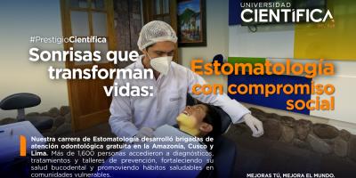 Carrera de Estomatología | Universidad Científica Del Sur