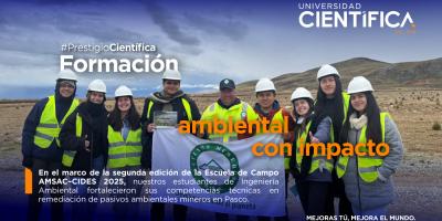 Carrera de Ingeniería Ambiental | Universidad Científica del Sur