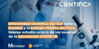 U. Científica junto a EsSalud y CMP lideran estudio de COVID-19