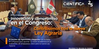 Carrera de Agronomía y Negocios | Universidad Científica del Sur