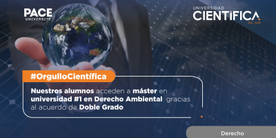 Nuestros alumnos de Derecho estudiarán máster en Derecho Ambiental en la Universidad de Pace como parte del acuerdo de Doble Grado