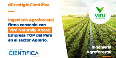 Carrera de Agronomía y Negocios firmó convenio con Virú, empresa TOP en el mundo del Agro. 